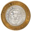 Image 2 : .999 Silver LAC Vieux Desert Casino Watersmeet, MI $10 Limited Edition Gaming Token