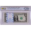 Image 1 : Pack 2017A $1 Federal Reserve STAR Notes Atlanta Fr.3005-F* PCGS Superb Gem UNC 67PPQ