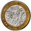 Image 2 : .999 Fine Silver Golden Nugget Laughlin, NV $10 Casino Limited Edition Gaming Token