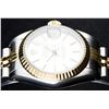 Image 3 : Rolex Ladies Two Tone White Index Datejust Wristwatch