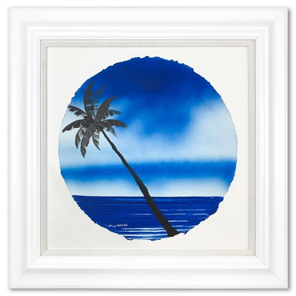 Wyland  Palm Trees  Original Watercolor on Paper