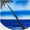 Image 2 : Wyland "Palm Trees" Original Watercolor on Paper