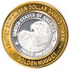 Image 1 : .999 Silver Golden Nugget Las Vegas, Nevada $10 Casino Limited Edition Gaming Token