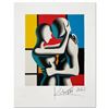 Image 1 : Mark Kostabi "Modern Love" Limited Edition Serigraph On Paper