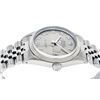 Image 6 : Rolex Mens Stainless Steel Slate Grey Roman Datejust Wristwatch