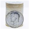 Image 1 : Roll of (20) Brilliant Uncirculated 1964-D Kennedy Half Dollar Coins