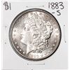 Image 1 : 1883-S $1 Morgan Silver Dollar Coin
