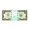 Image 1 : Pack of (100) Consecutive 2017A $2 Federal Reserve Star Notes San Francisco