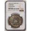 Image 1 : 1892GO RS Mexico 8 Reales Silver Coin NGC XF Details Chopmarked