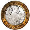 Image 2 : .999 Fine Silver Gold Country Motor Inn Elko, Nevada $10 Limited Edition Gaming Token