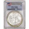 Image 1 : 1999 $1 American Silver Eagle Coin PCGS MS68 First Strike