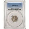 Image 1 : 1914 Barber Dime Coin PCGS MS63