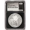 Image 1 : 2016 Niue $2 Proof Star Wars Yoda Silver Coin NGC PF70 UC One of First 2500 Struck