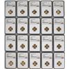 Image 3 : Lot of (20) 2016 $5 American Gold Eagle Coins NGC MS70