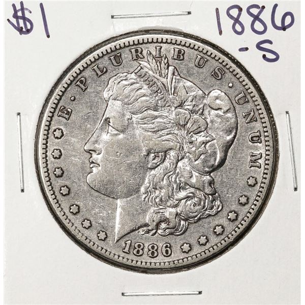 1886-S $1 Morgan Silver Dollar Coin