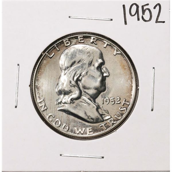 1952 Proof Franklin Half Dollar Coin