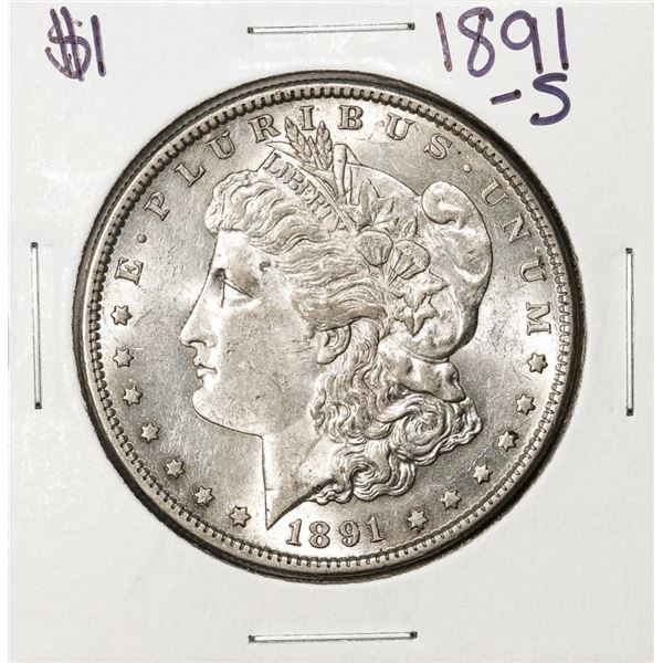 1891-S $1 Morgan Silver Dollar Coin