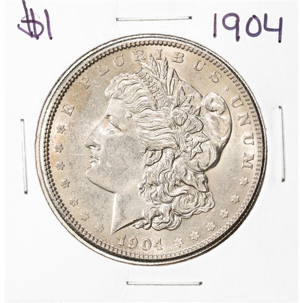 1904 $1 Morgan Silver Dollar Coin