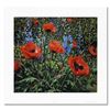 Image 1 : Peter Ellenshaw (1913-2007) "Red Poppies" Limited Edition Lithograph On Paper