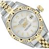 Image 1 : Rolex Ladies Two Tone Diamond Datejust With Rolex Box