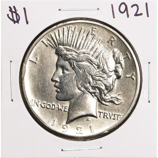 1921 $1 Peace Silver Dollar Coin