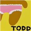 Image 2 : Todd Goldman "Honey Bear" Original Acrylic on Canvas