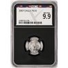 Image 1 : 2007 $10 Platinum American Eagle Coin NGCX Mint State 9.9