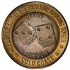 Image 1 : .999 Fine Silver Gold Coast Las Vegas, Nevada $10 Casino Limited Edition Gaming Token