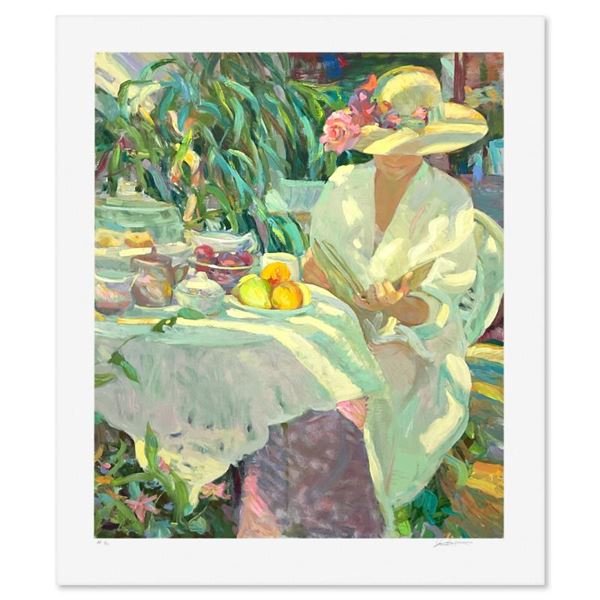 Don Hatfield "Garden Solitude" Limited Edition Serigraph on Paper