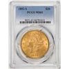 Image 1 : 1892-S $20 Liberty Head Eagle Gold Coin PCGS MS61