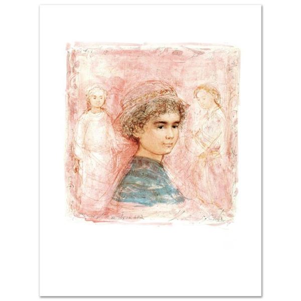 Edna Hibel (1917-2014) "Matthew" Limited Edition Lithograph on Paper