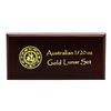 Image 3 : Set of 1996-2007 $5 Australia Reverse Proof Lunar 1/20 oz Gold Coins in Box