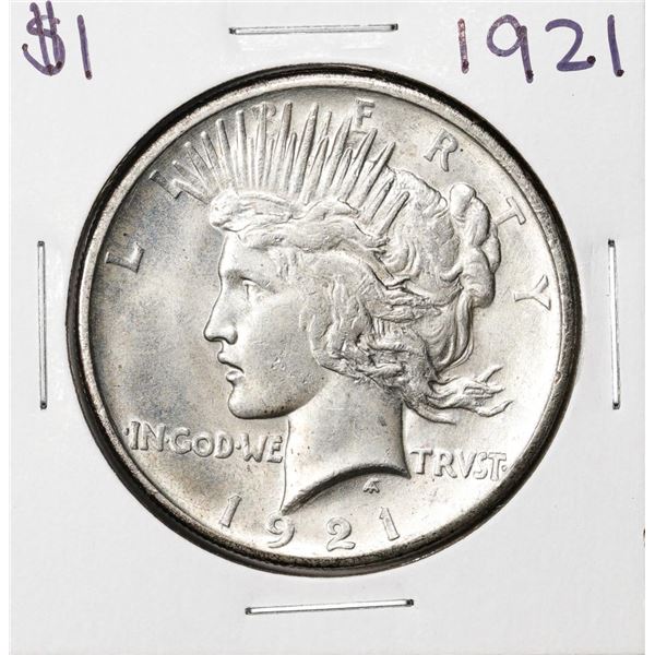 1921 $1 Peace Silver Dollar Coin