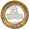 Image 4 : .999 Fine Silver Pioneer Laughlin, Nevada $10 Limited Edition Gaming Token