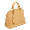 Image 2 : Louis Vuitton Gold Monogram Vernis Alma PM Handbag