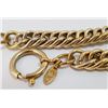 Image 2 : Chanel Vintage Gold-tone Metal 31 Rue Cambon Paris Round Charm Chain Bracelet