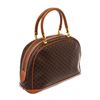 Image 3 : Celine Brown Fabric Leather Macadam Handbag