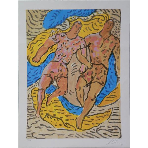 Olympic Athletes by Sandro Chia