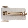 Image 3 : Chanel Silver Large Hair Barrette Accessories