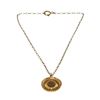 Image 2 : Chanel CC Gold Coco Mark Necklace