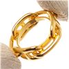 Image 7 : Hermes Gold Plated Metal Chaine D'ancre Scarf Ring