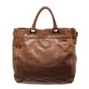 Image 2 : Prada Brown Leather 2 Way Shoulder Bag