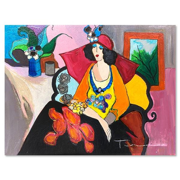 Red Hat by Tarkay (1935-2012)