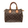 Image 1 : Louis Vuitton Brown Monogram Speedy 25 Handbag