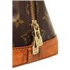 Image 7 : Louis Vuitton Brown Canvas Alma Handbag
