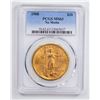 Image 1 : 1908 $20 No Motto Double Eagle Gold Coin PCGS MS63