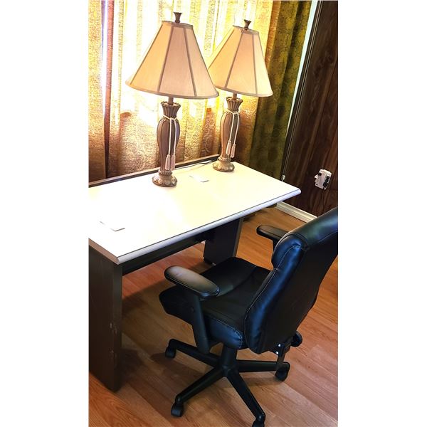 Computer Desk & Chair A