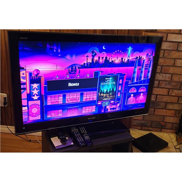 45" Sharp HD TV & Roku Stick B
