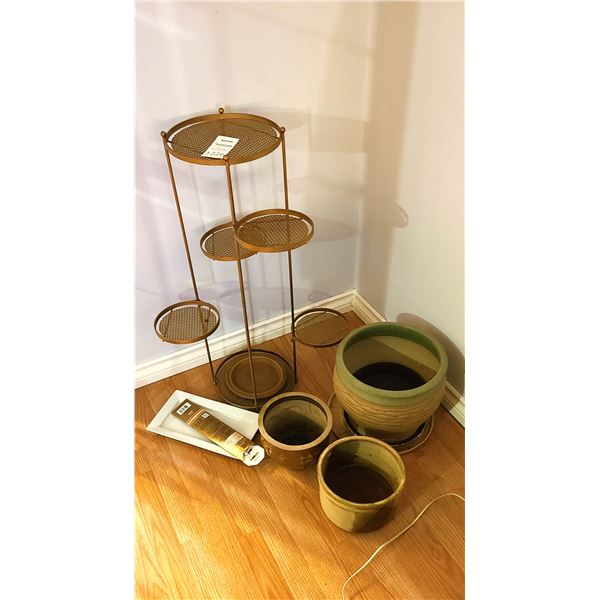 Plant stands, Pottery A