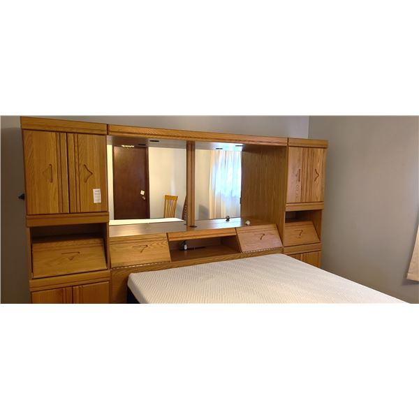Headboard Closet Unit C